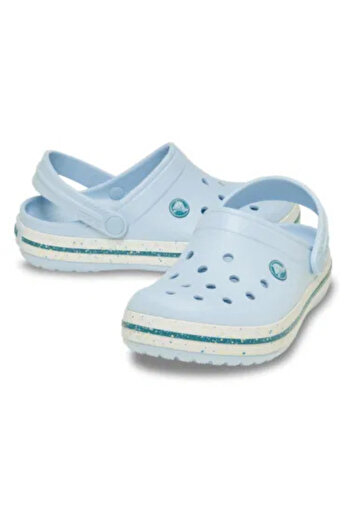 Crocs Crocband Clog K Плямисті сині дитячі капці з ремінцем