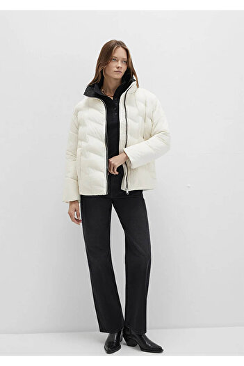 Mavi Oversize Ecru Women's Jacket M1110714-86412