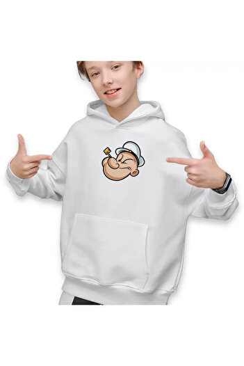 OEM Children's Sweatshirt Boys Popeye the Sailor Fisherman Pipa Boatman