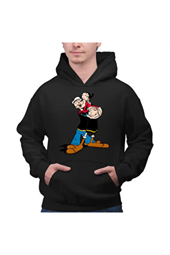 OEM Men's Hoodie Popeye the Sailor Olive Dans Valentines