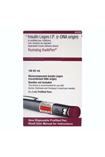 sanad medical Insulin Lispro 100 units/mL - Pre-filled Pen (Humalog)