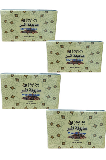 SAADA BEAUTY Myrrh soap 4 pieces