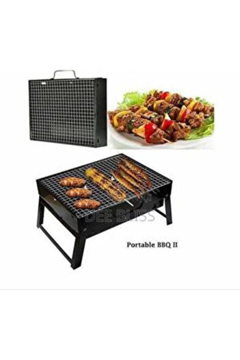 Generic Charcoal Grill, BBQ Grill Folding Portable smoker Grill for Camping Picnics Garden Beach Party