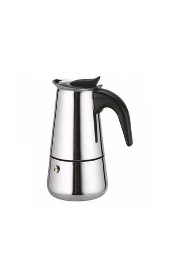 Aoc Stovetop Espresso Maker 2 Cups, Stainless Steel, 100 ml