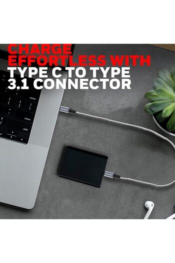 HONEYWELL Type C To Type C USB 3.1 Cable (1.2M) PD 100W 5Gbps 3A QC 3.0