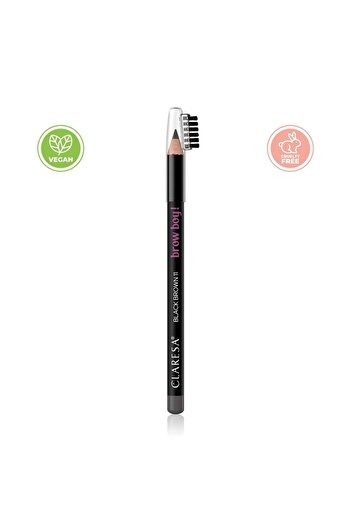 Claresa Eyebrow pencil Brow Boy! no.11, Black-Brown
