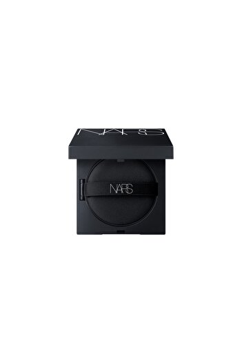 Nars , Radiant Longwear Cushion, Empty Powder Foundation Plastic Compact Case, Black