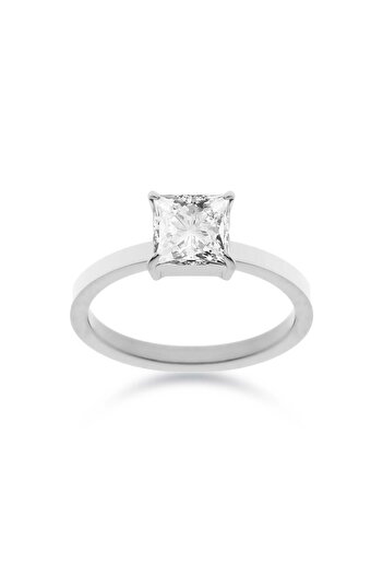 Liu Jo Cher Silver Ring - White - LJ2435