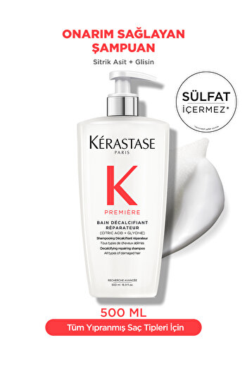 Kerastase Premiere Bain Decalcifiant Reparateur Shampoo for Damaged Hair Repair 500ml