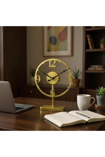 Revello SAAT, METAL MASA SAATİ ,MODERN TASARIM ŞIK DİZAYN , SAATDUKKANDUVAR MAĞAZASINDAN ÜCRETSİZ KARGO