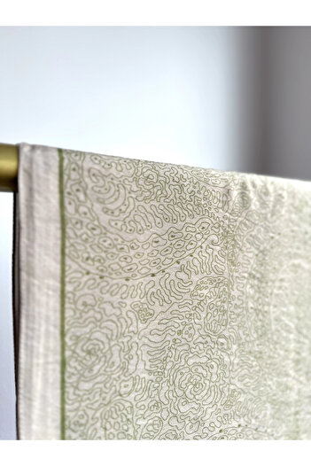 Silk Home Mayda Shawl - Mink-Green
