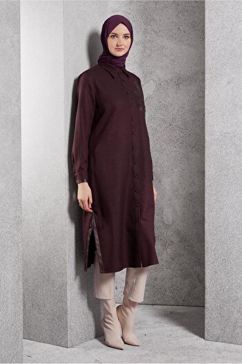 Alvina Long Embroidered Tunic - 45061