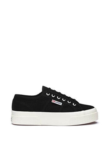 Superga 2740 Платформа Unisex Siyah-Bej Кросівки