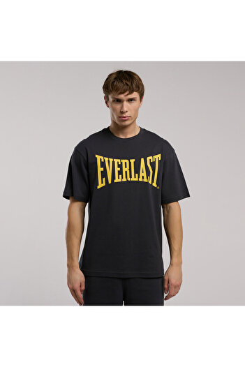 EVERLAST Ανδρικό γκρι μπλουζάκι Ever Classics Comfort Logo