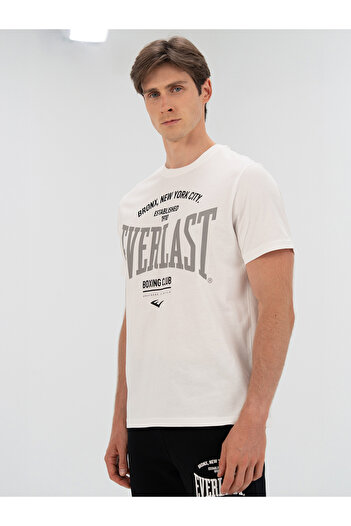 EVERLAST Ανδρικό μπλουζάκι Bronx NYC Regular White