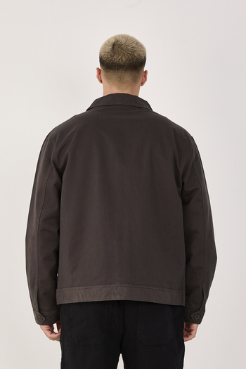 Store Men's Regular Fit Gabardine Jacket - Coat