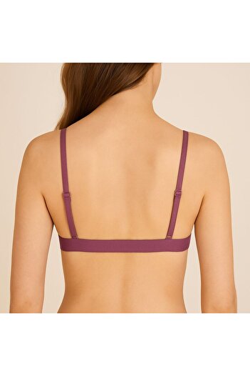 DEEP SECRET Dried Rose Velvet Bralet Ds200111br