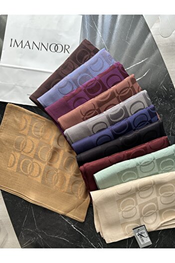 Imannoor İMANNOOR DAMAR DESEN NAİA ŞAL70X200  241-3001