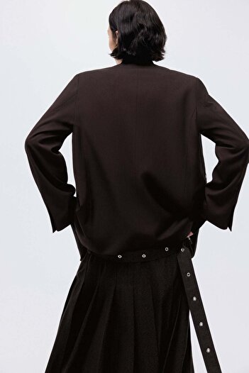 H&M Belted blazer