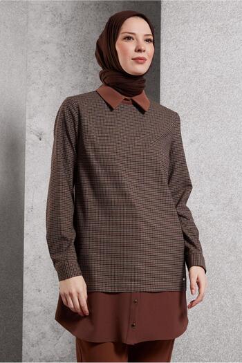 Alvina Shirt Collar Tunic 45222