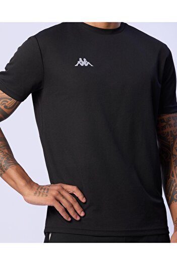 Kappa Marco Erkek Siyah Regular Fit Tişört