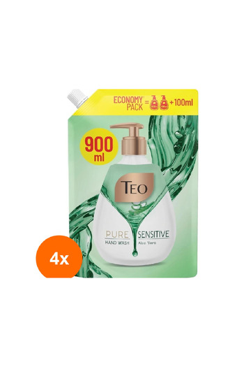 Teo Pure Sensitive Liquid Soap Pack