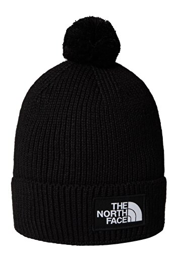 THE NORTH FACE Tnf Logo Box Pom Beanie Beanie NF0A8CHFJK31 Μαύρο
