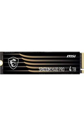 MSI Spatium M480 Pro 4TB PCIe 4.0 NVMe M.2 7400/7000MB/s SSD