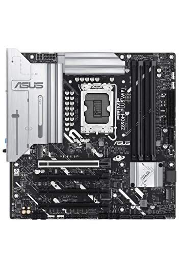 ASUS PRIME Z890M-PLUS WIFI Intel LGA1851 Z890 DDR5 8400+MHz(OC) ATX Gaming (Oyuncu) Anakart