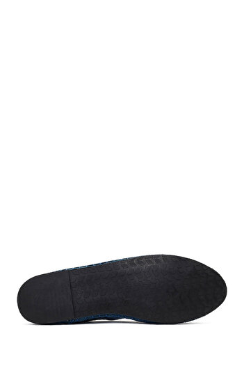 Derimod Kadın Mavi Kumaş Loafer 25AFD20546F