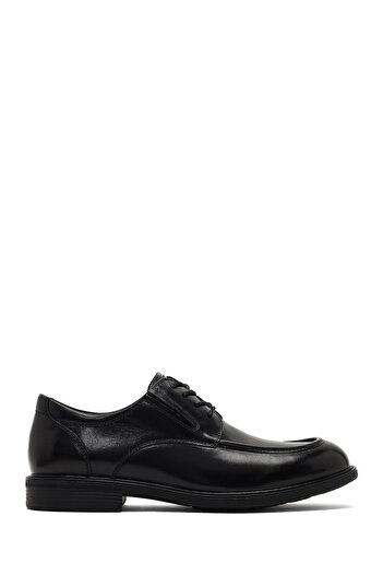 Derimod Men's Black Lace-Up Leather Casual Shoes 25Wfd696618