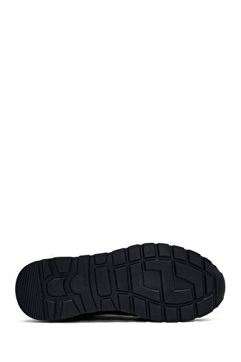 Derimod Erkek Siyah Bağcıklı Deri Casual Sneaker 25WFD693522