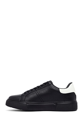 Derimod Men's Black Lace-Up Thick Soled Sneaker 25Wfd6945Pv