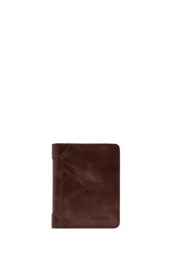 Derimod Men's Brown Leather Wallet 000A2D360918