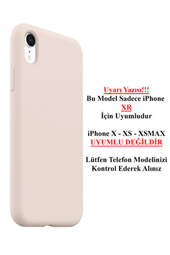 Merwish iPhone Xr Compatible Launch Silicone Case Cover with Velvet Logo Inside