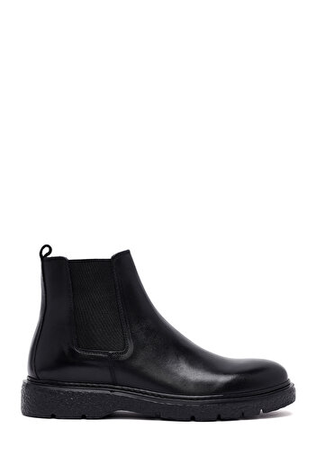 Derimod Men's Black Leather Chelsea Boots 25Wfd632718
