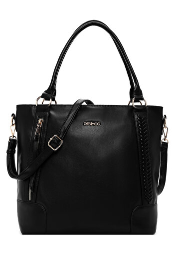 Derimod Women's Black Long Strap Shoulder Bag 25Wbd283618