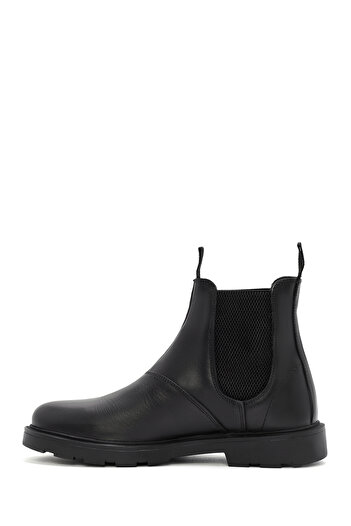 Derimod Men's Black Leather Chelsea Boots 25Wfd680118