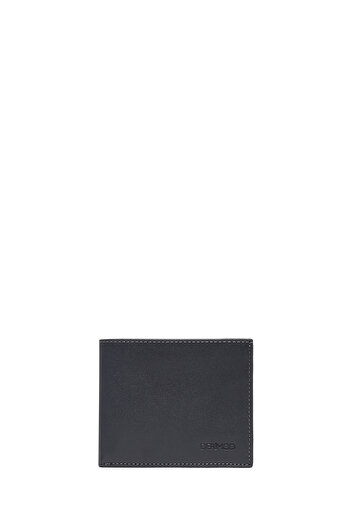 Derimod Men's Gray Leather Wallet 000A2D306918