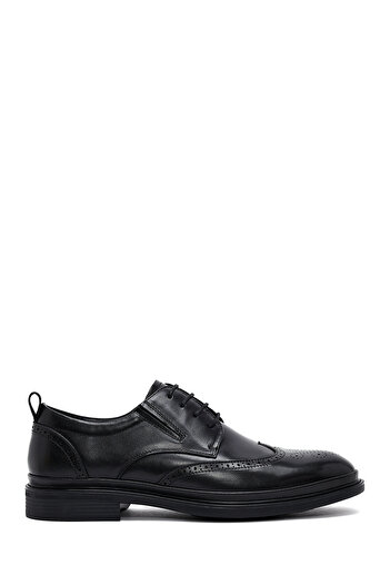 Derimod Men's Black Leather Casual Shoes 25Wfd695718