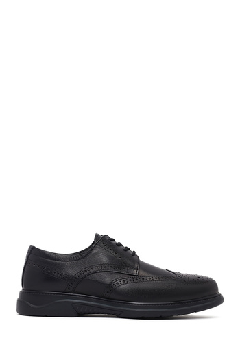 Derimod Men's Black Lace-Up Leather Casual Shoes 25Wfd677418