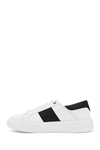 Derimod Acbc X Derimod Men's White Lace-Up Sneaker 25Sfd780018