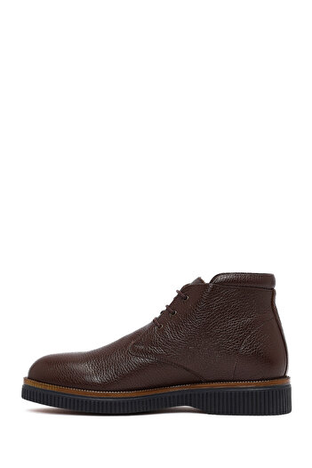 Derimod Men's Brown Lace-Up Leather Boots 25Wfd6104Ft