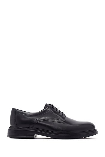 Derimod Men's Black Lace-Up Leather Casual Shoes 25Wfd760018