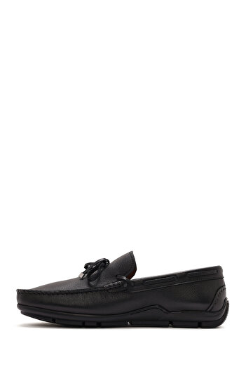 Derimod Men's Black Tassel Leather Genuine Leather Shoes, Casual Shoes, Daily Shoes 25Sfd755218