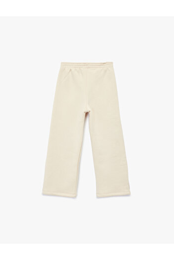Koton Shardonlu Printed Wide-Leg Sweatpants