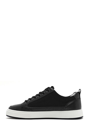 Derimod Men's Black Lace-Up Leather Sneaker 25Sfd 693414