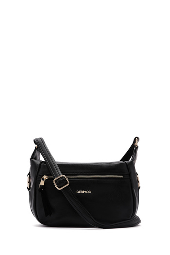Derimod Women's Black Long Strap Crossbody Bag 25Sbd 210418