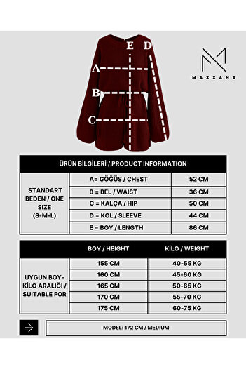 MAXXANA Düşük Omuz Büzgülü Cut Out Triko Tulum