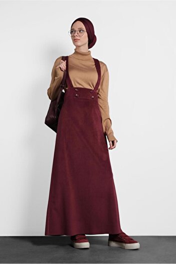 Alvina Buttoned Velvet Gile 40312